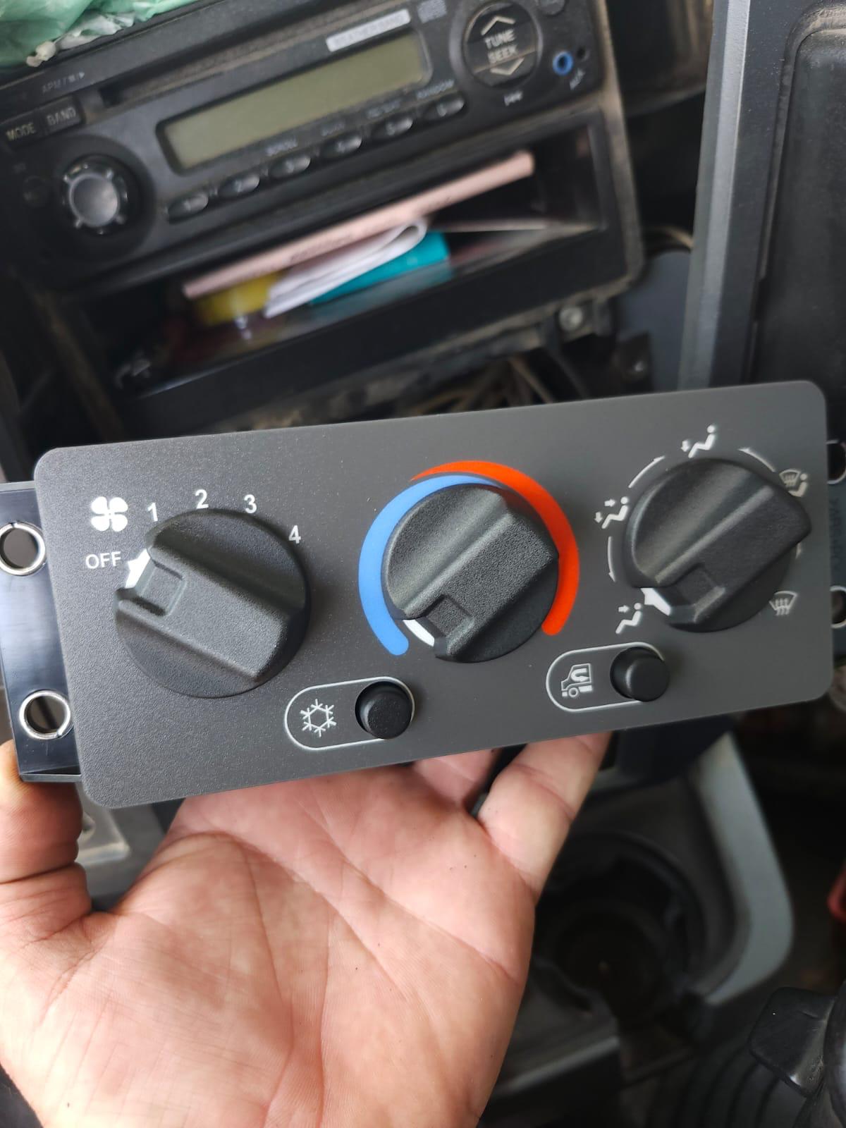 Truck cab air conditioning repair Austin Texas summer heat